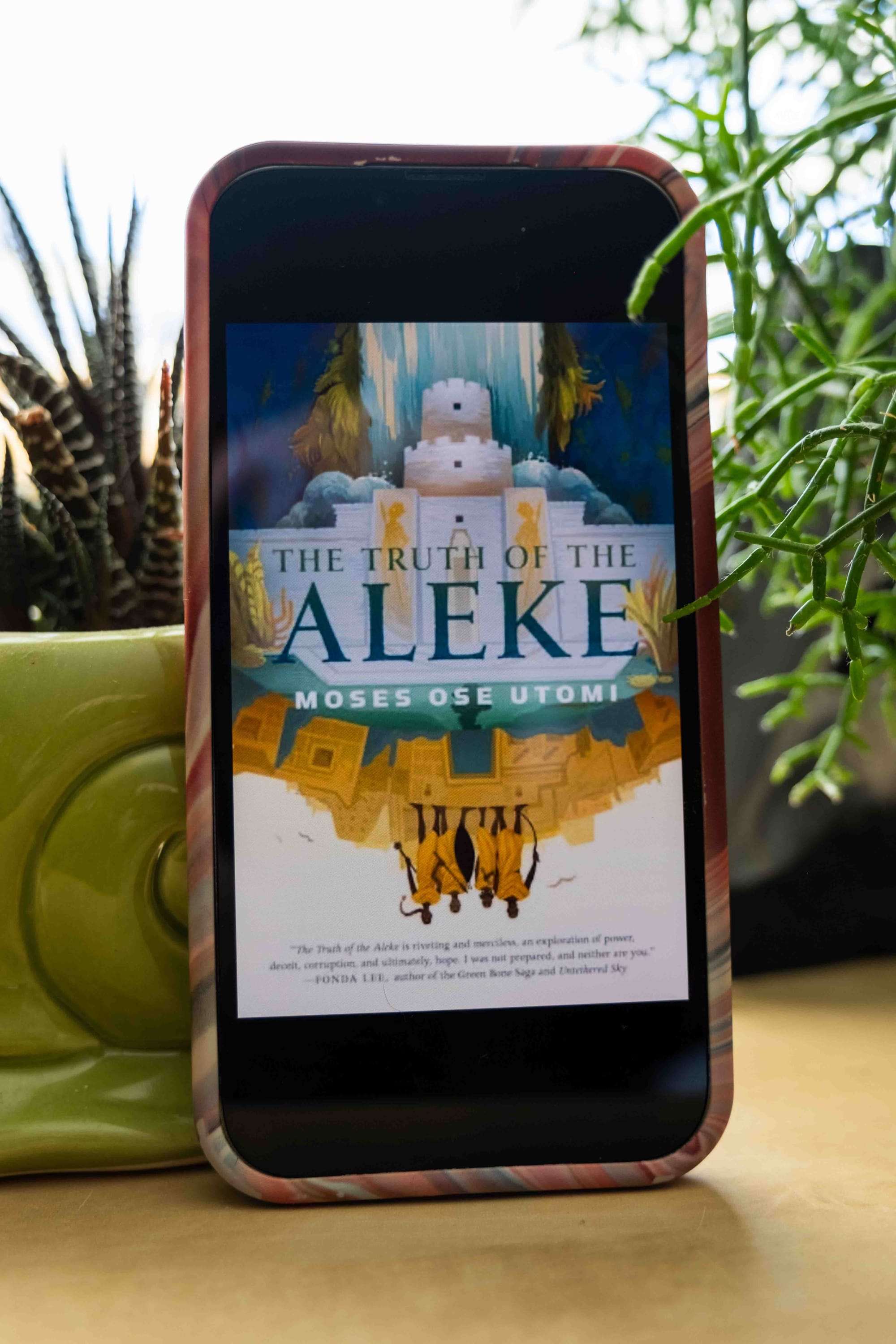 The cover for The Truth of the Aleke by Moses Ose Utomi