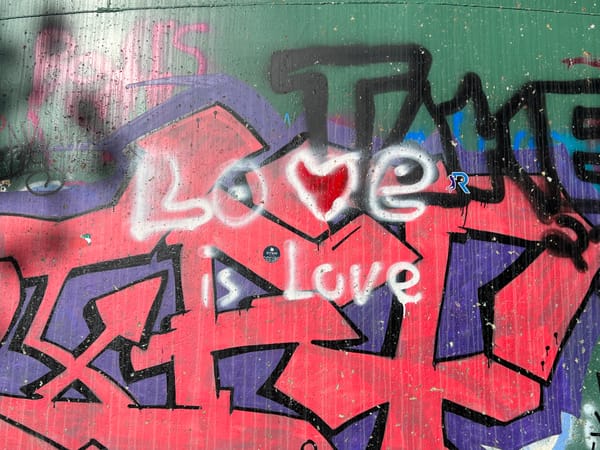graffiti of Love is Love
